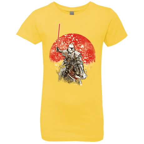 T-Shirts Vibrant Yellow / YXS Samourai Trooper Girls Premium T-Shirt