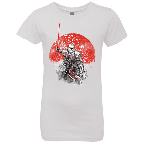 T-Shirts White / YXS Samourai Trooper Girls Premium T-Shirt