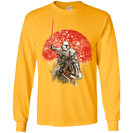 T-Shirts Gold / S Samourai Trooper Men's Long Sleeve T-Shirt