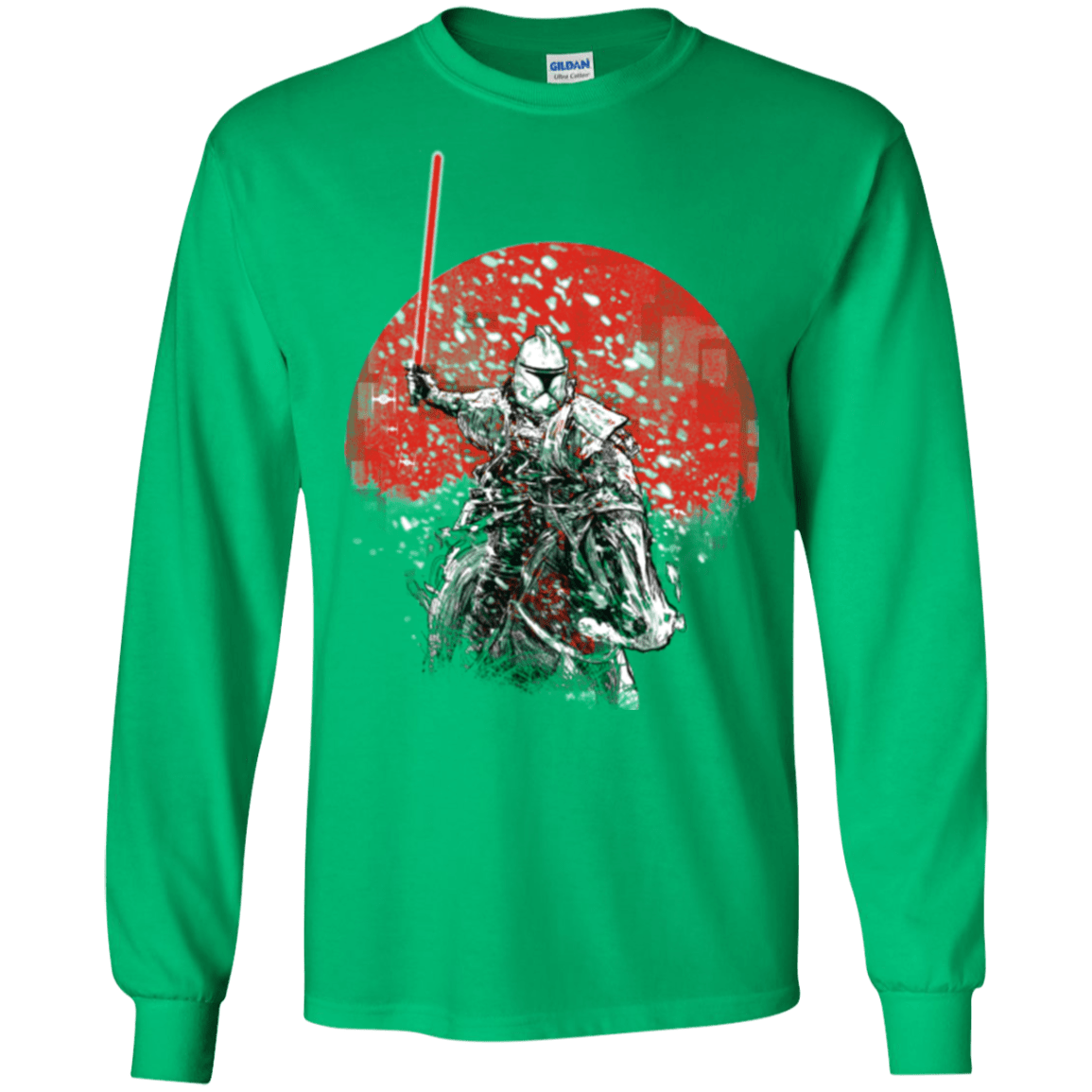 T-Shirts Irish Green / S Samourai Trooper Men's Long Sleeve T-Shirt