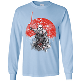 T-Shirts Light Blue / S Samourai Trooper Men's Long Sleeve T-Shirt