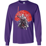 T-Shirts Purple / S Samourai Trooper Men's Long Sleeve T-Shirt