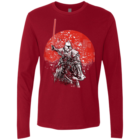 T-Shirts Cardinal / S Samourai Trooper Men's Premium Long Sleeve