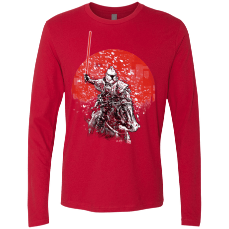 T-Shirts Red / S Samourai Trooper Men's Premium Long Sleeve
