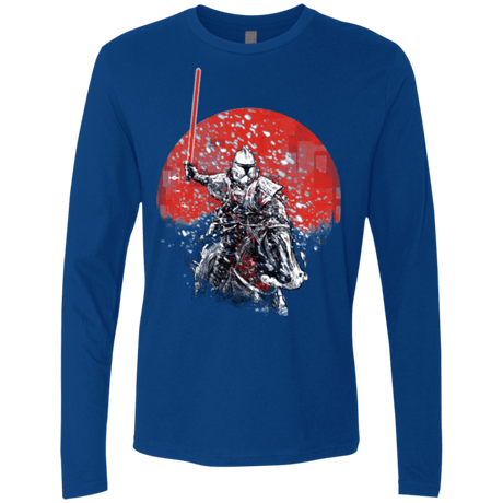 T-Shirts Royal / S Samourai Trooper Men's Premium Long Sleeve