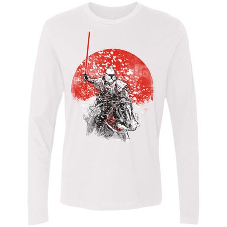 T-Shirts White / S Samourai Trooper Men's Premium Long Sleeve