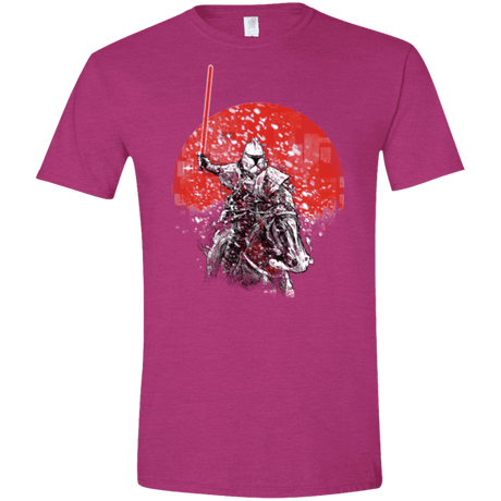 T-Shirts Antique Heliconia / S Samourai Trooper Men's Semi-Fitted Softstyle