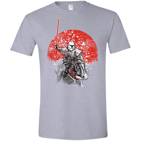 T-Shirts Sport Grey / X-Small Samourai Trooper Men's Semi-Fitted Softstyle