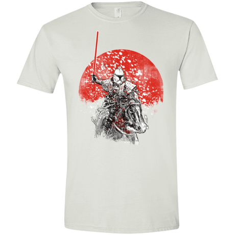 T-Shirts White / X-Small Samourai Trooper Men's Semi-Fitted Softstyle