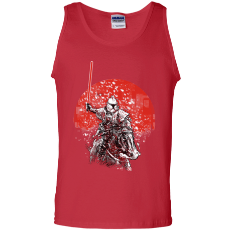 T-Shirts Red / S Samourai Trooper Men's Tank Top