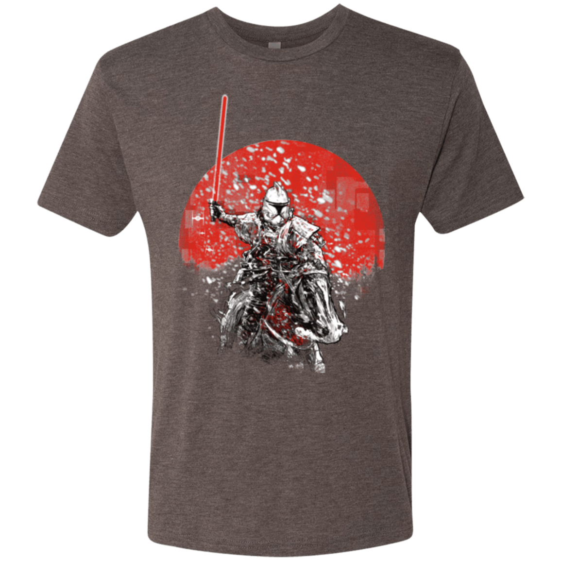 T-Shirts Macchiato / S Samourai Trooper Men's Triblend T-Shirt