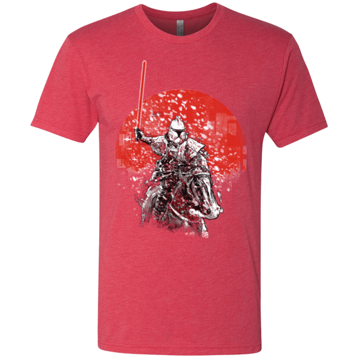 T-Shirts Vintage Red / S Samourai Trooper Men's Triblend T-Shirt