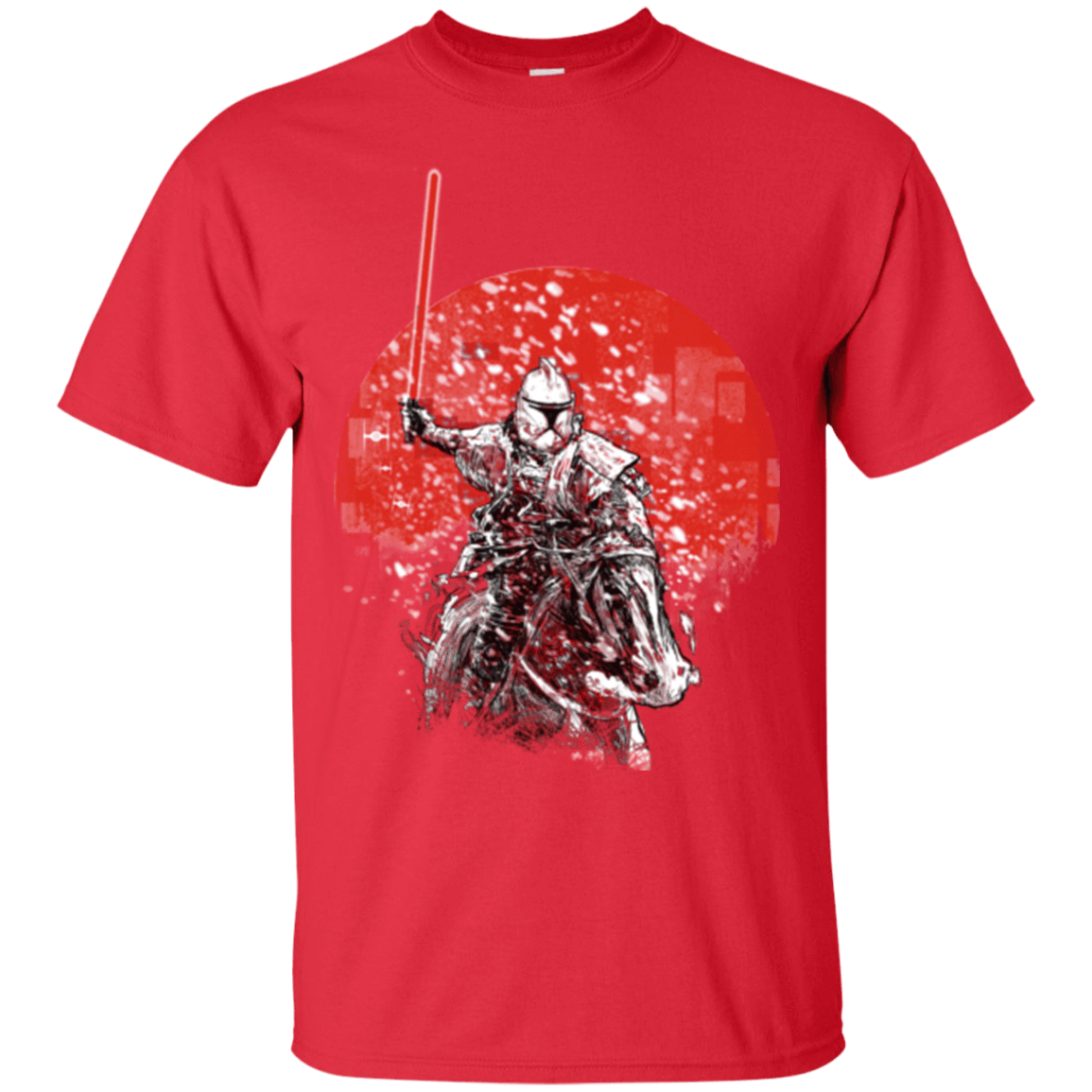 T-Shirts Red / S Samourai Trooper T-Shirt