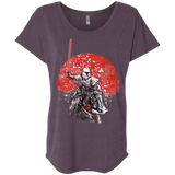 T-Shirts Vintage Purple / X-Small Samourai Trooper Triblend Dolman Sleeve