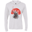 T-Shirts Heather White / X-Small Samourai Trooper Triblend Long Sleeve Hoodie Tee