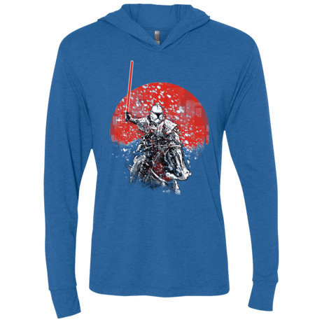 T-Shirts Vintage Royal / X-Small Samourai Trooper Triblend Long Sleeve Hoodie Tee