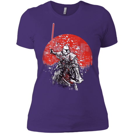 T-Shirts Purple Rush/ / X-Small Samourai Trooper Women's Premium T-Shirt
