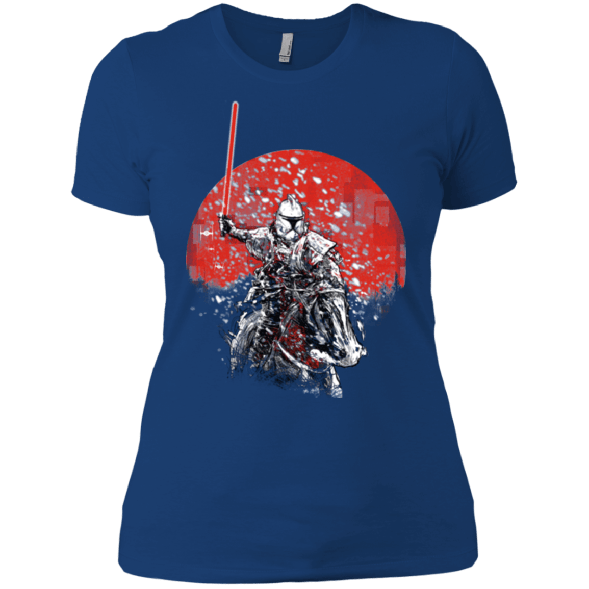 T-Shirts Royal / X-Small Samourai Trooper Women's Premium T-Shirt