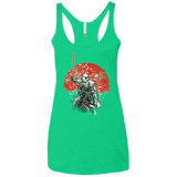 T-Shirts Envy / X-Small Samourai Trooper Women's Triblend Racerback Tank