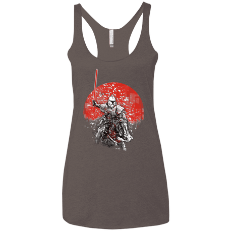 T-Shirts Macchiato / X-Small Samourai Trooper Women's Triblend Racerback Tank