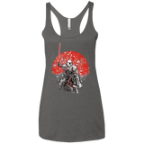 T-Shirts Premium Heather / X-Small Samourai Trooper Women's Triblend Racerback Tank
