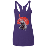 T-Shirts Purple Rush / X-Small Samourai Trooper Women's Triblend Racerback Tank