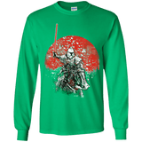 T-Shirts Irish Green / YS Samourai Trooper Youth Long Sleeve T-Shirt