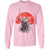 T-Shirts Light Pink / YS Samourai Trooper Youth Long Sleeve T-Shirt