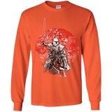 T-Shirts Orange / YS Samourai Trooper Youth Long Sleeve T-Shirt