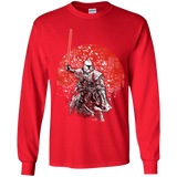T-Shirts Red / YS Samourai Trooper Youth Long Sleeve T-Shirt