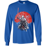 T-Shirts Royal / YS Samourai Trooper Youth Long Sleeve T-Shirt