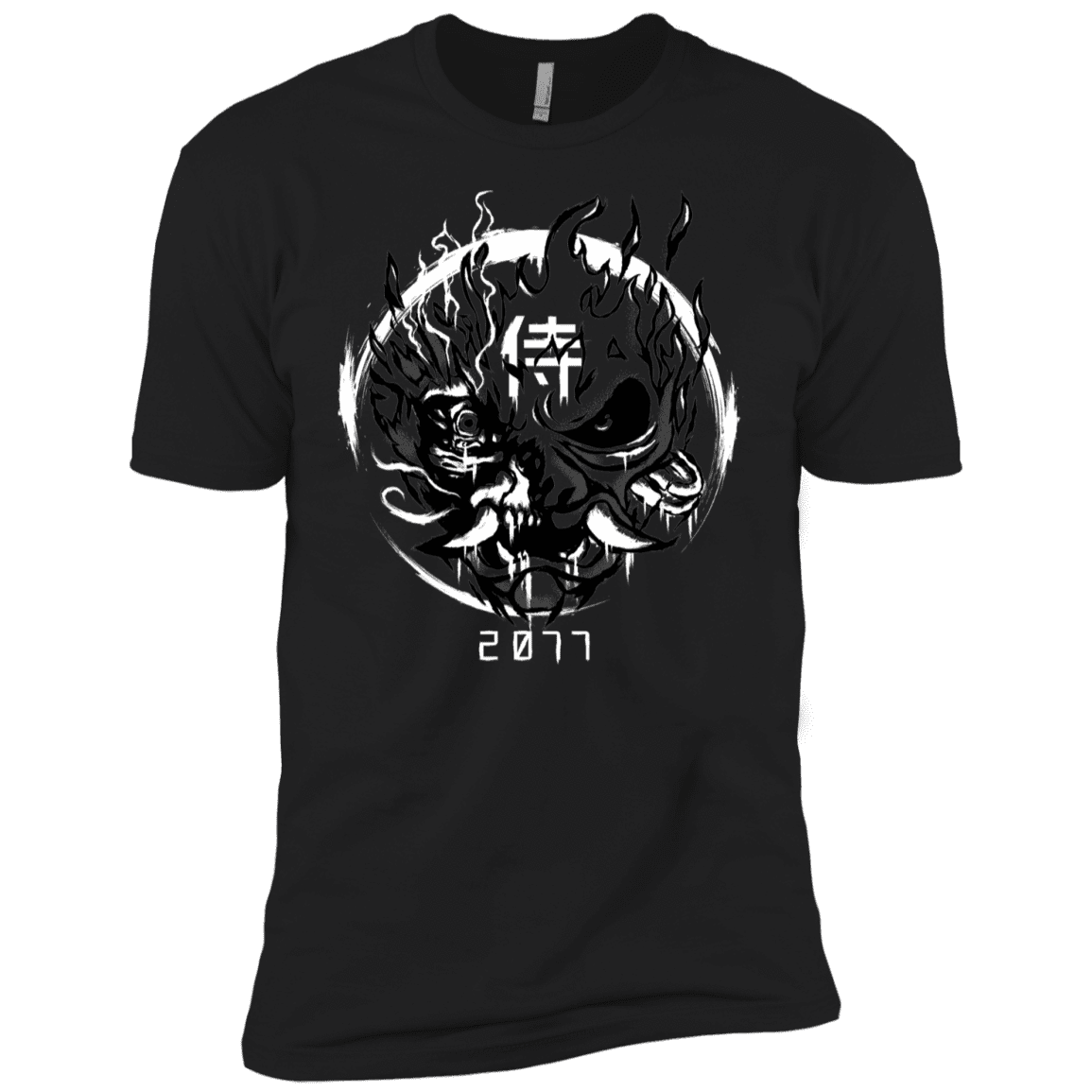 T-Shirts Black / YXS Samurai 2077 Boys Premium T-Shirt