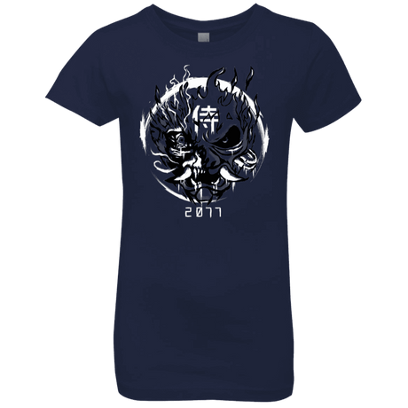 T-Shirts Midnight Navy / YXS Samurai 2077 Girls Premium T-Shirt