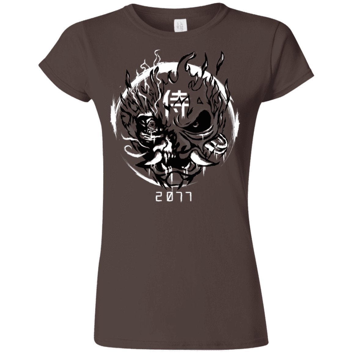 T-Shirts Dark Chocolate / S Samurai 2077 Junior Slimmer-Fit T-Shirt