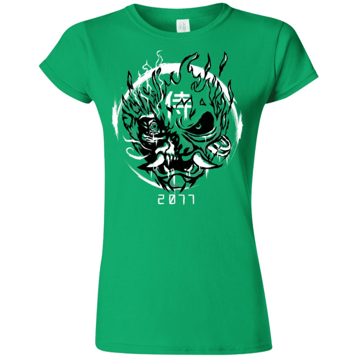 T-Shirts Irish Green / S Samurai 2077 Junior Slimmer-Fit T-Shirt