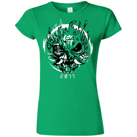 T-Shirts Irish Green / S Samurai 2077 Junior Slimmer-Fit T-Shirt