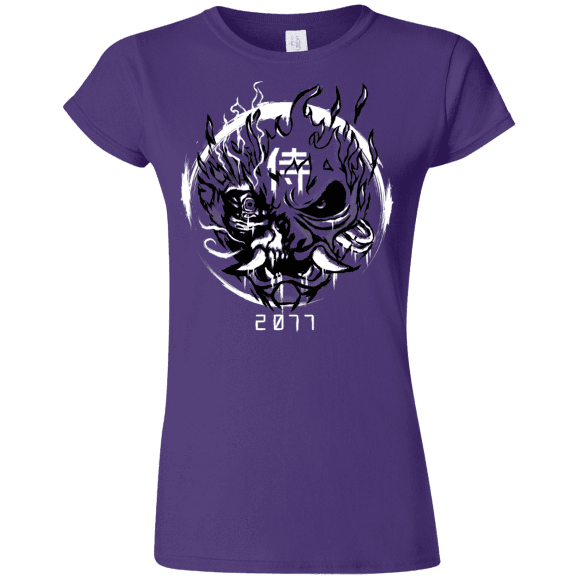T-Shirts Purple / S Samurai 2077 Junior Slimmer-Fit T-Shirt