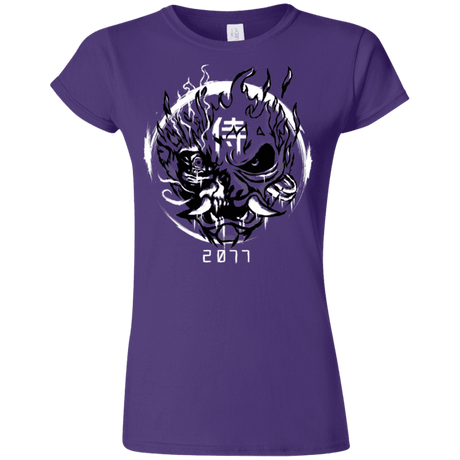 T-Shirts Purple / S Samurai 2077 Junior Slimmer-Fit T-Shirt