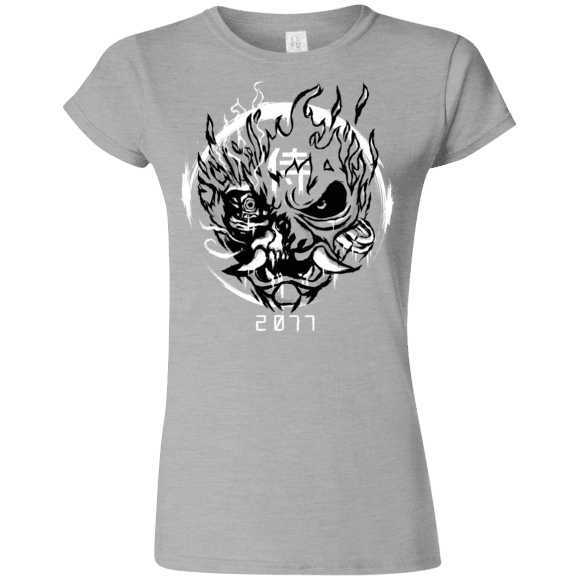 T-Shirts Sport Grey / S Samurai 2077 Junior Slimmer-Fit T-Shirt