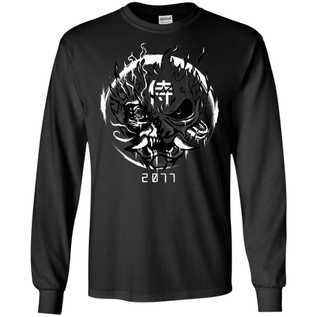 T-Shirts Black / S Samurai 2077 Men's Long Sleeve T-Shirt