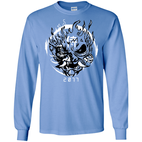 T-Shirts Carolina Blue / S Samurai 2077 Men's Long Sleeve T-Shirt