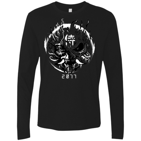 T-Shirts Black / S Samurai 2077 Men's Premium Long Sleeve