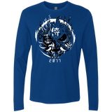 T-Shirts Royal / S Samurai 2077 Men's Premium Long Sleeve
