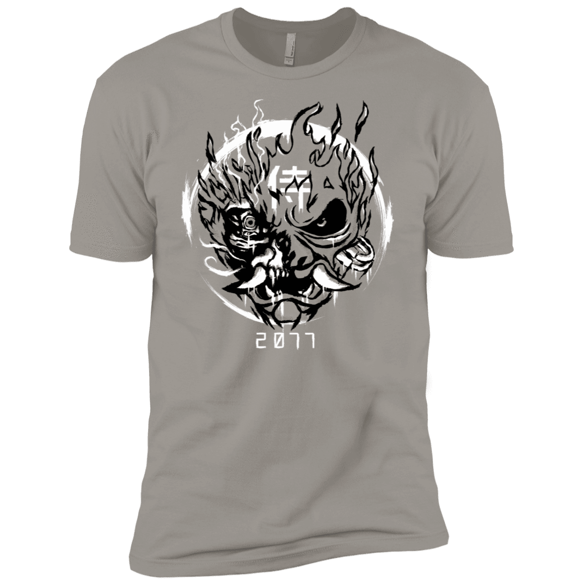 T-Shirts Light Grey / X-Small Samurai 2077 Men's Premium T-Shirt