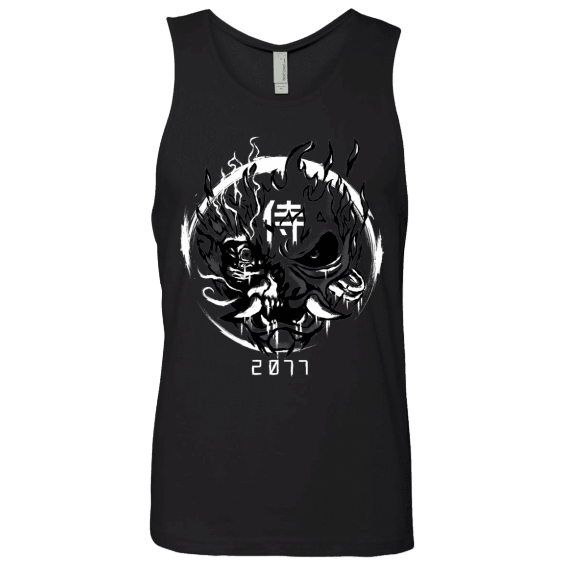 T-Shirts Black / S Samurai 2077 Men's Premium Tank Top