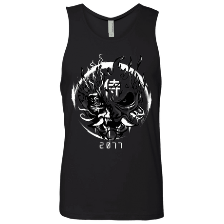 T-Shirts Black / S Samurai 2077 Men's Premium Tank Top