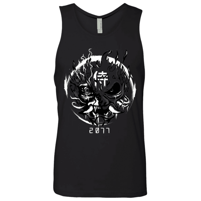 T-Shirts Black / S Samurai 2077 Men's Premium Tank Top