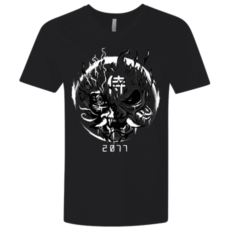 T-Shirts Black / X-Small Samurai 2077 Men's Premium V-Neck