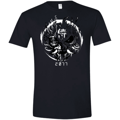 T-Shirts Black / X-Small Samurai 2077 Men's Semi-Fitted Softstyle