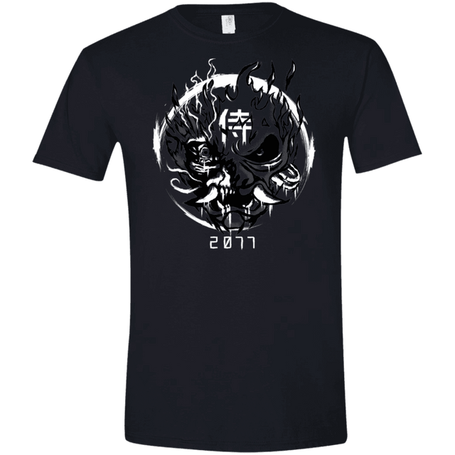 T-Shirts Black / X-Small Samurai 2077 Men's Semi-Fitted Softstyle